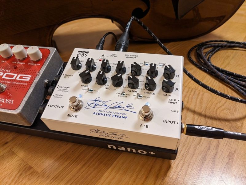 EBS Stanley Clarke Signature Acoustic Preamp - Bassanova AS