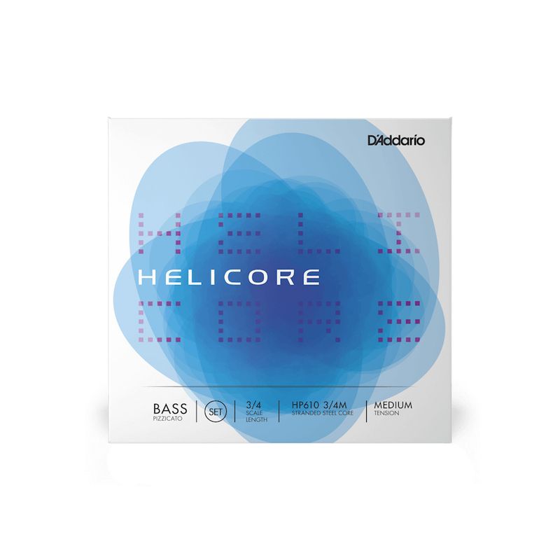 D'Addario Helicore Pizzicato 3/4M