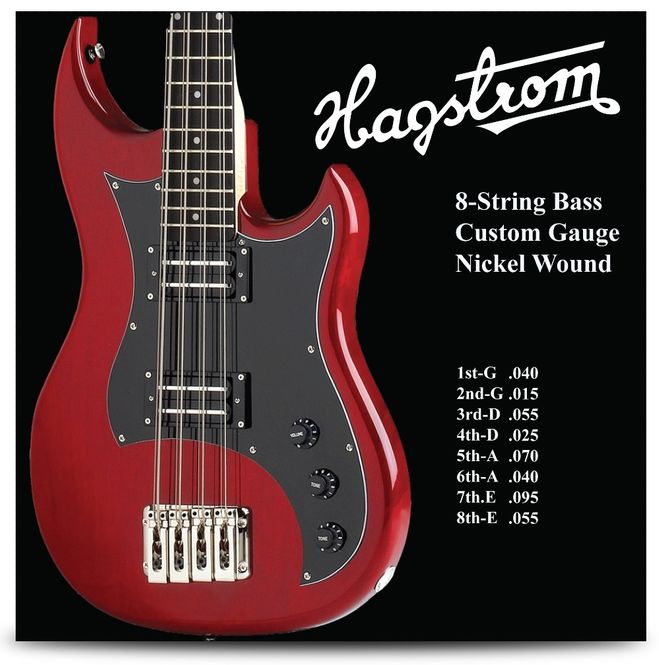 Hovedbilde Hagström 8-String Set