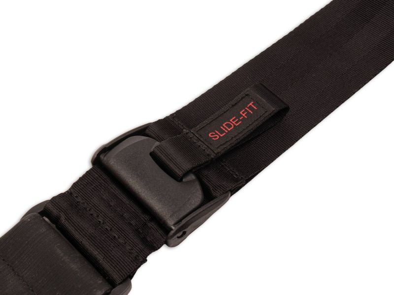 Music Area Black Widened Guitar Strap