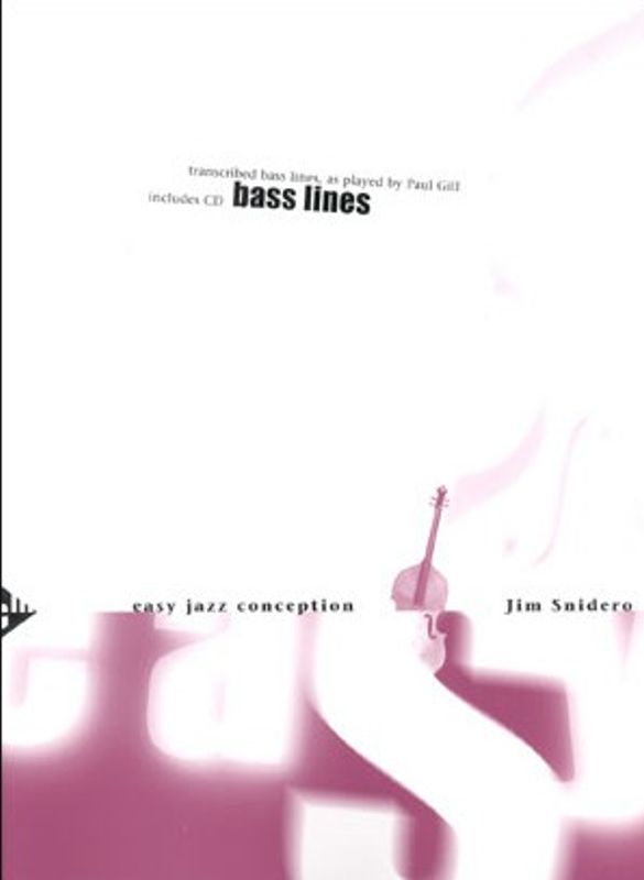 Easy Jazz Conception Bass lines
