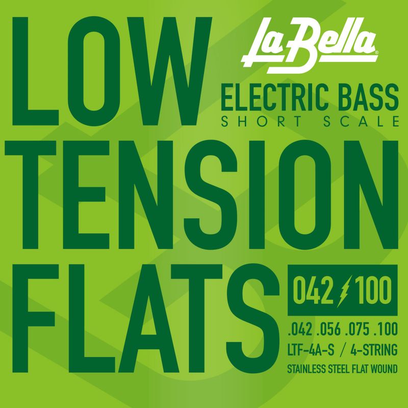 La Bella Low Tension Flats 42-100 (LTF-4A-S) (Short Scale)