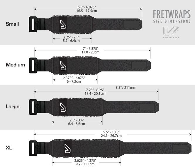 Hovedbilde Gruv Gear FretWraps 1-Pack LG Pink