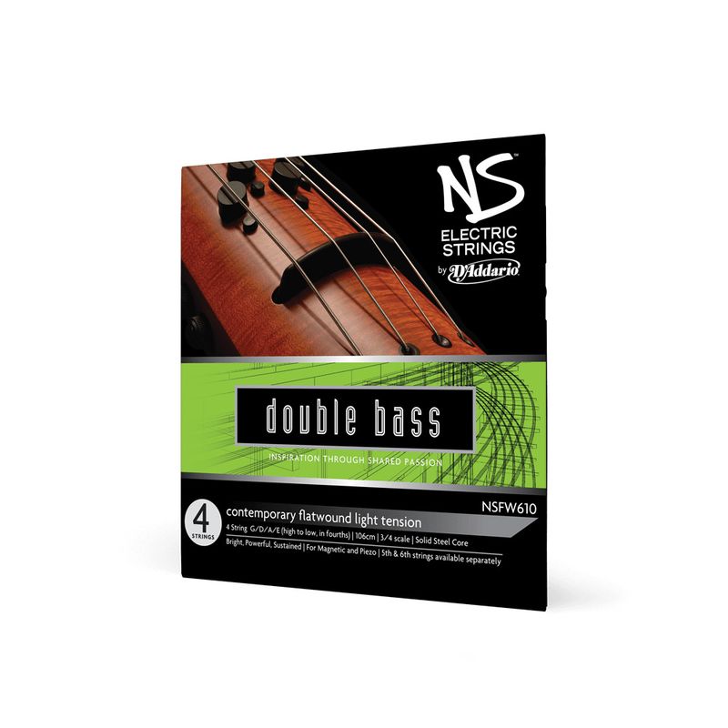 D'Addario NSFW610 Set Electric Contemporary Bass 3/4